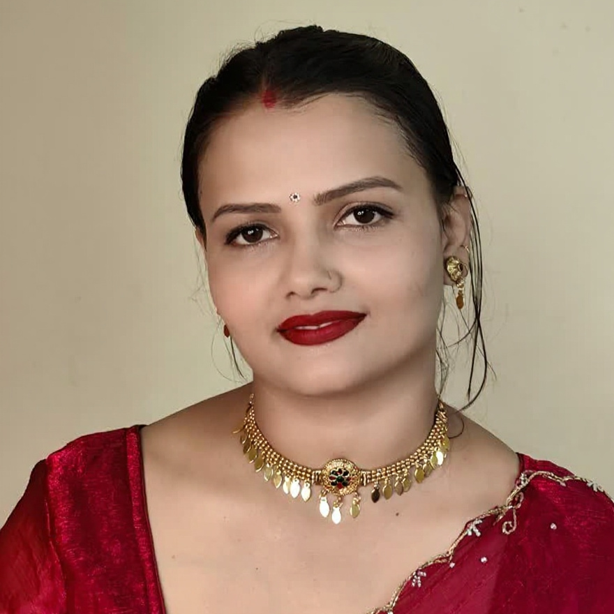 Golden Choker Set with Earrings