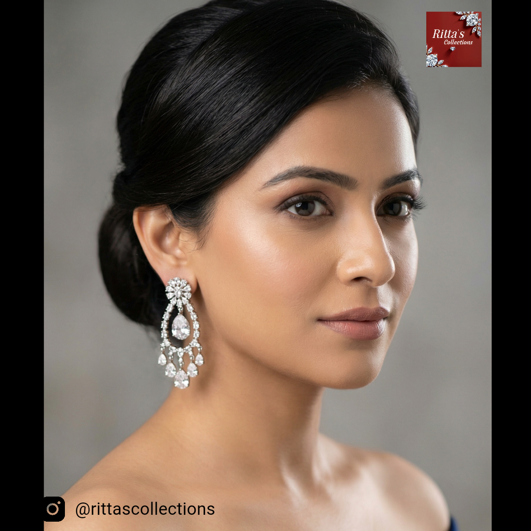 Exclusive American Diamond Earrings