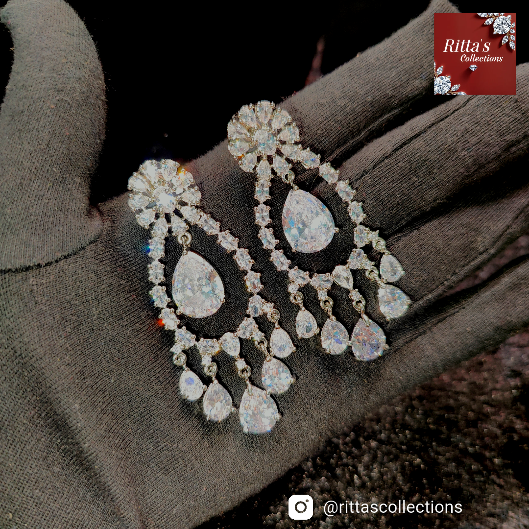 Exclusive American Diamond Earrings