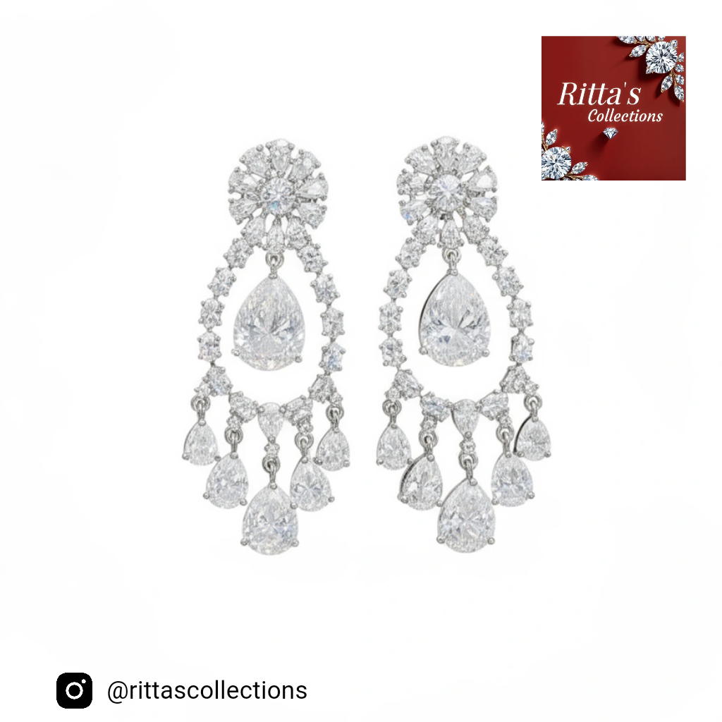 Exclusive American Diamond Earrings