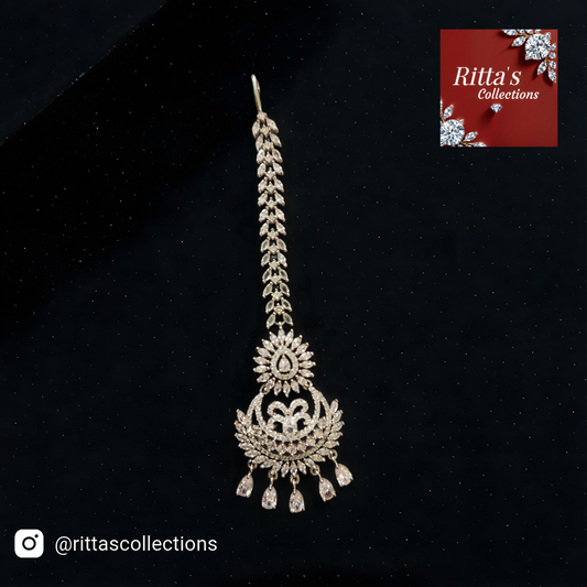 American Diamond Maangtikka